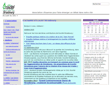 Tablet Screenshot of ecocitestrasbourg.org